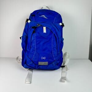High Sierra 16L Backpack Hiking Travel School Daypack Blue Lightweight